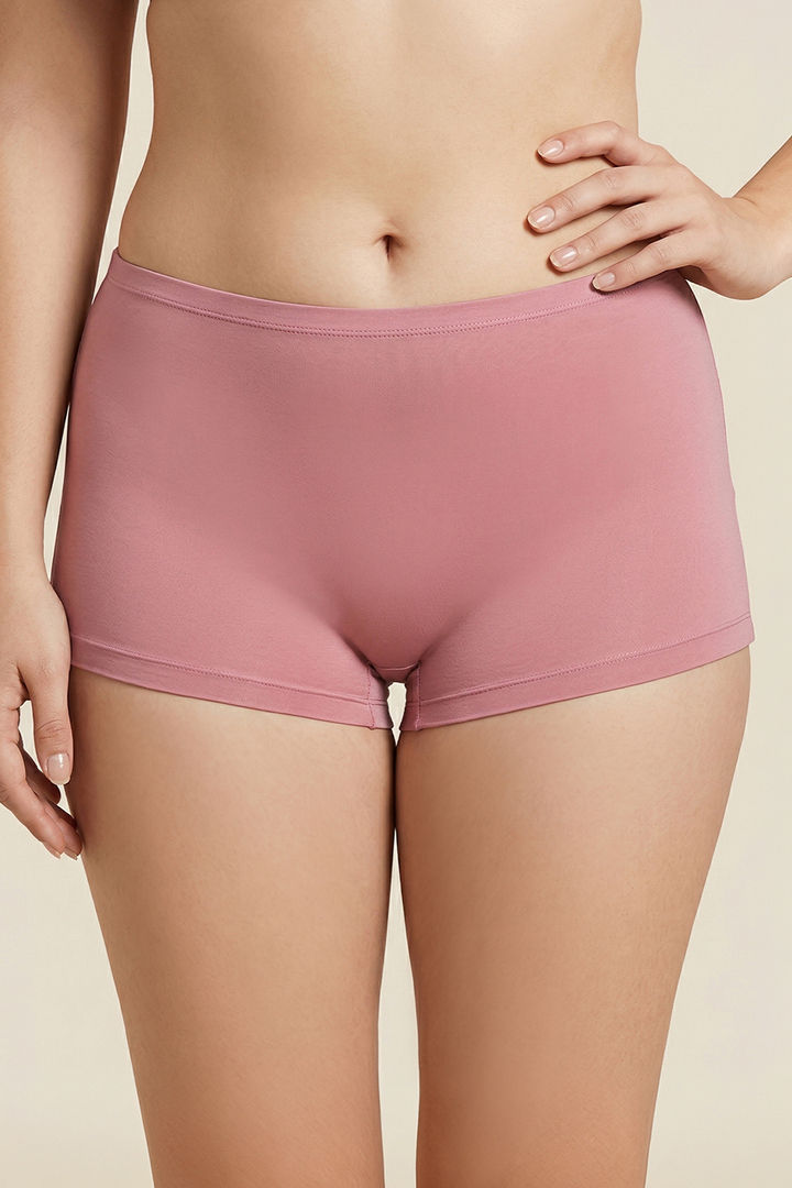 Zivame Medium Rise Full Coverage Boyshort (Pack of 2) - Multicolor — image 2